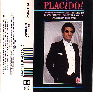 Domingo Placido - Placido (Cassette!)