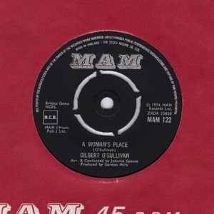 O'sullivan Gilbert - A Woman's Place (Vinyl!)