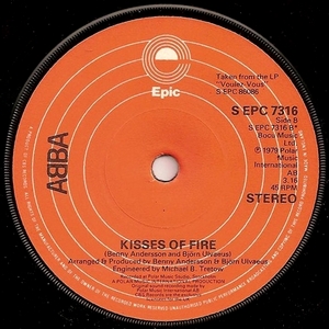 Abba - Kisses Of Fire Misprinted (Vinyl!)